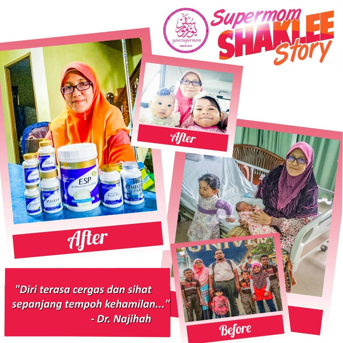 Kisah Benar Menggunakan Set Kehamilan dan Set Berpantang Shaklee