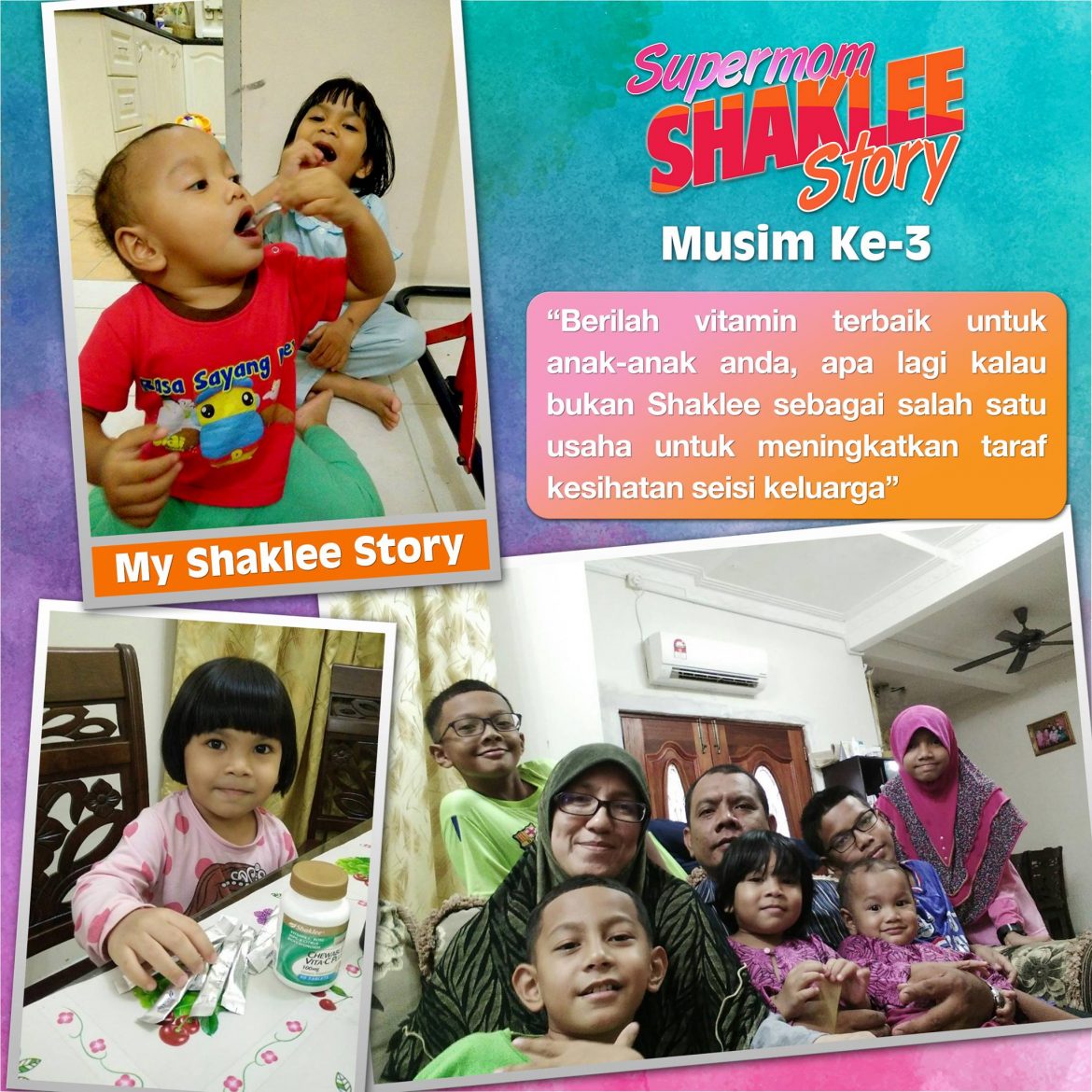 Tiada Lagi Episod Anak Selalu Jatuh Sakit