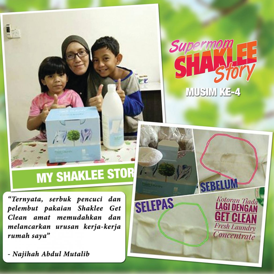 Pencuci Shaklee Elak Elergi Pada Kulit